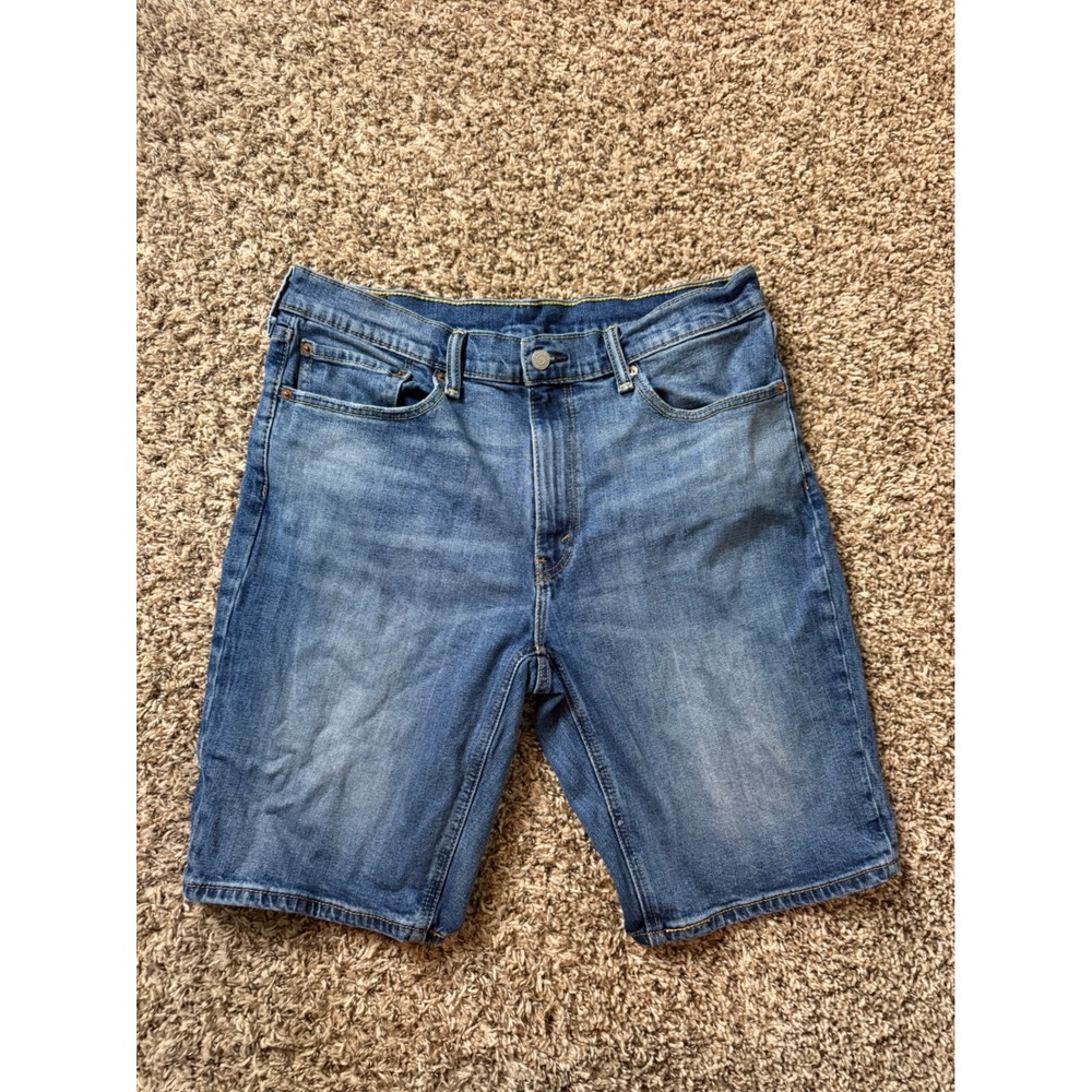 Levis 541 Athletic Fit Mens Blue Denim Shorts W34 23778-0003